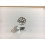 EZÜST-Gyűrű fa mintás