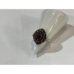 Gránát köves  ezüst gyűrű – Sivama