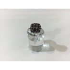 EZÜST Gránát köves gyűrű-Szöglet