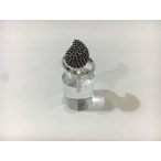 EZÜST Gránát köves gyűrű-Etelka