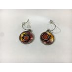 Verolin Design-Kézzel festett  fülbevaló-kapadokya